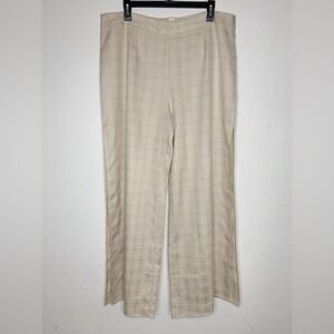 NWT Showpo. Just A Stranger Pants in Beige Check AU Size 18 / US Size 14